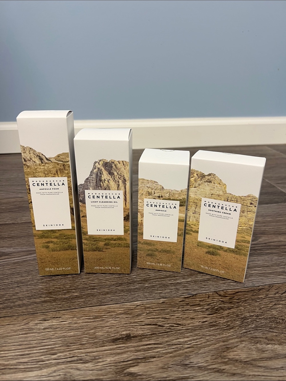 Centella Soothing Cleanser & Exfoliant Set - 4